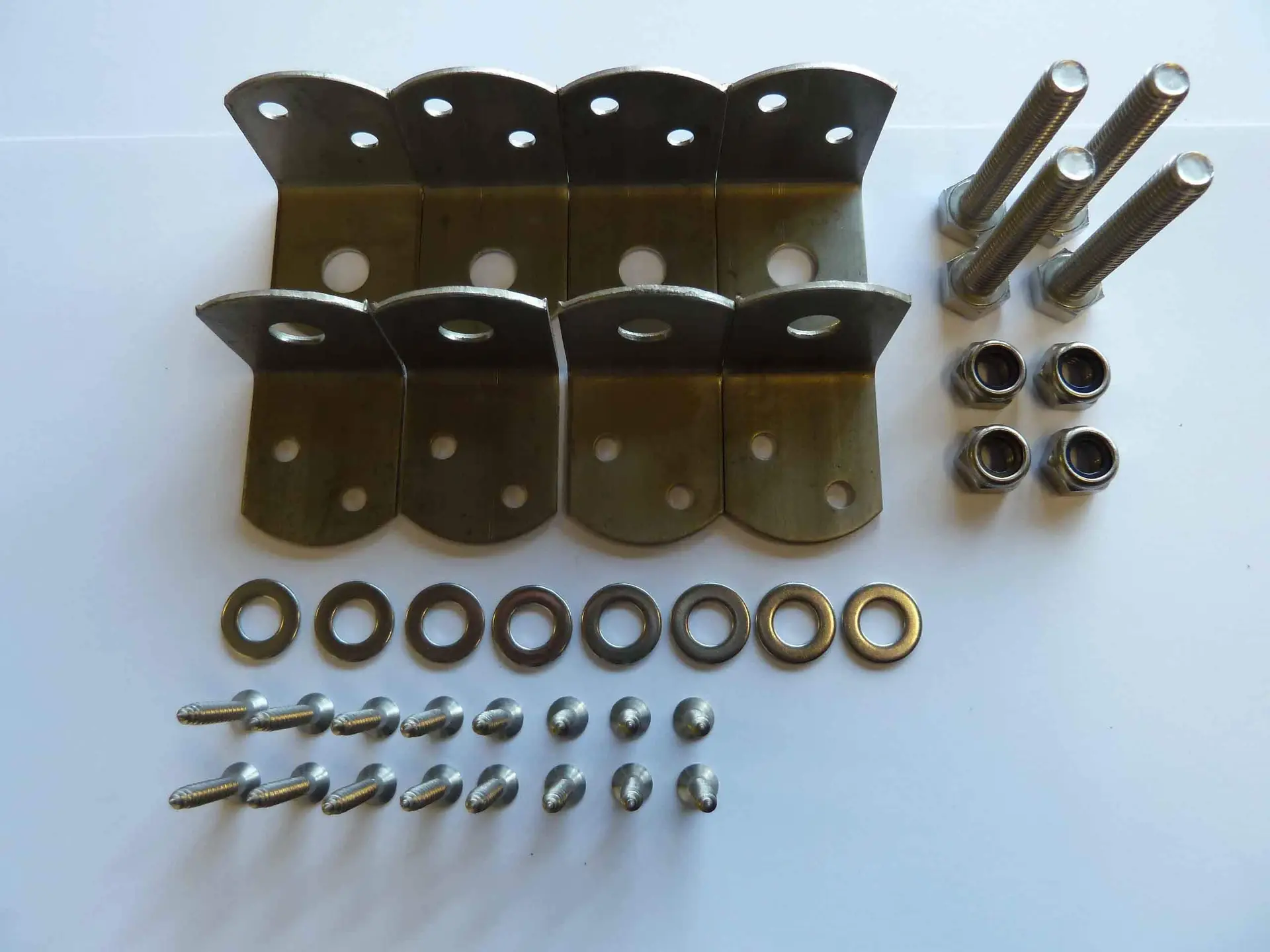 rvs montageset tuinhek