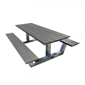 picknicktafel 3 meter staal frame