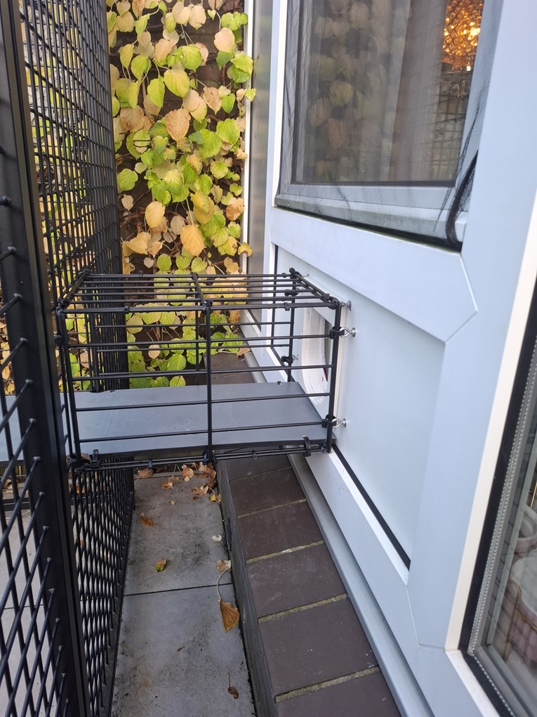 Kattenren 2 x 4 met gaasdak - Afbeelding 11