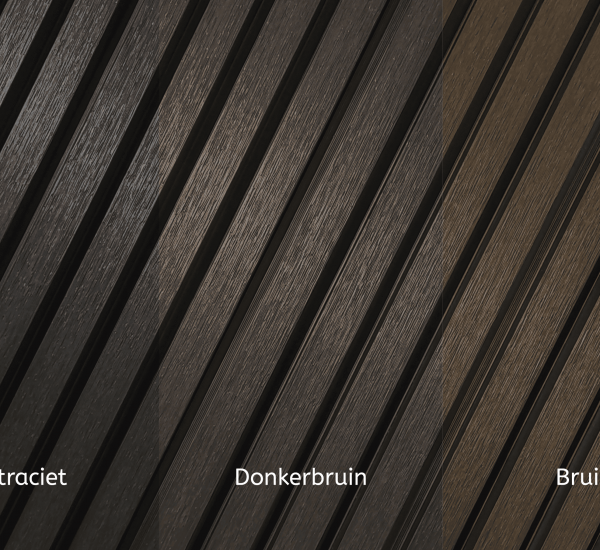 Rombus plank in 3 kleuren van Houtcomposietdiscount