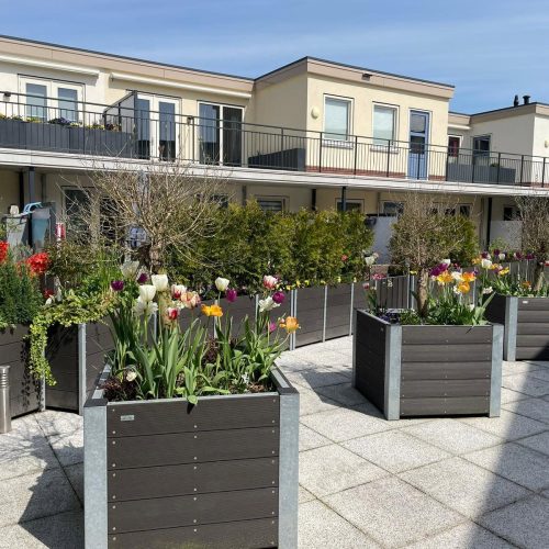 Maatwerk bakken op dakterras nieuwbouw